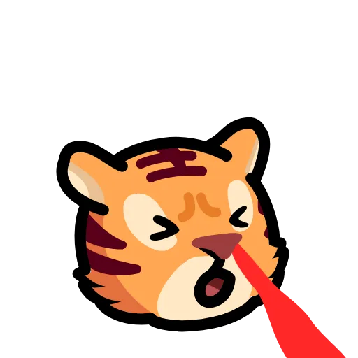 Стикер 16 LIHKG Tiger