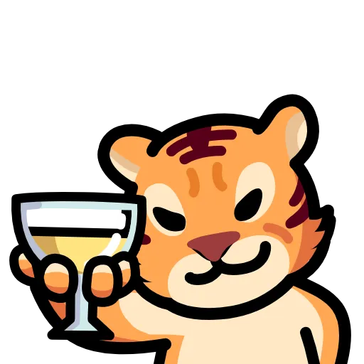 Стикер 18 LIHKG Tiger