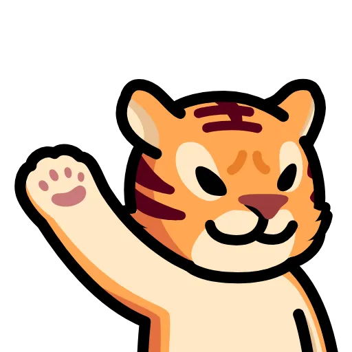 Стикер 4 LIHKG Tiger