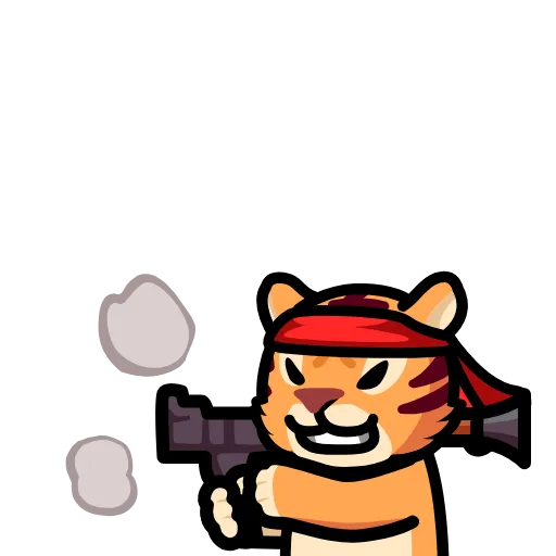 Стикер 22 LIHKG Tiger