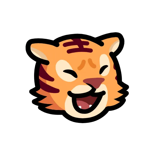 Стикер 2 LIHKG Tiger