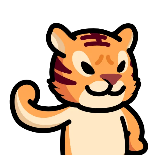 Стикер 20 LIHKG Tiger