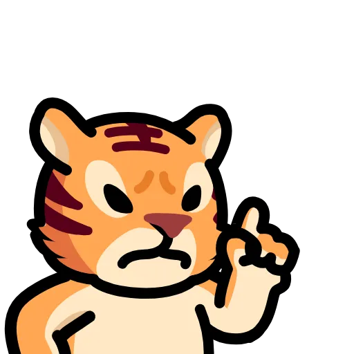 Стикер 11 LIHKG Tiger