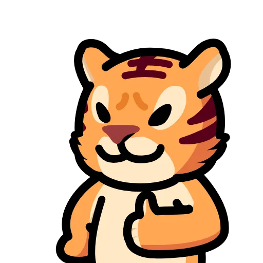 Стикер 19 LIHKG Tiger