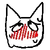 Стикер 17 😶 LSDCAT