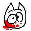 Стикер 5 😶 LSDCAT