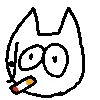 Стикер 53 😶 LSDCAT