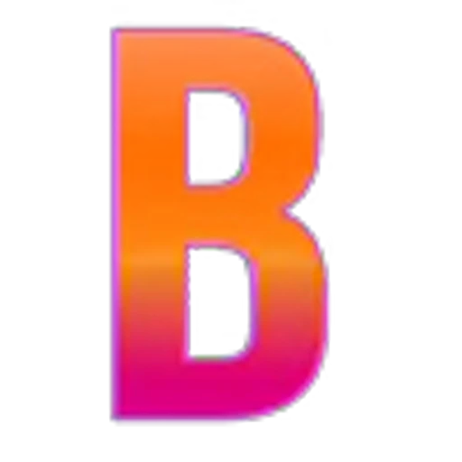 🅰️ Эмодзи «Фиолетово-оранжевый градиент» для Telegram