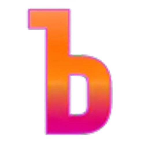 🅰️ Эмодзи «Фиолетово-оранжевый градиент» для Telegram