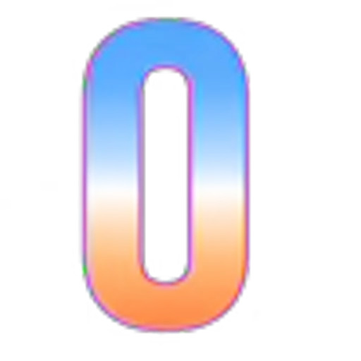🅰️ Эмодзи «Фиолетово-оранжевый градиент» для Telegram