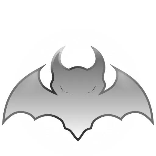 Стикер 19 🦇 Анимированный набор эмоджи с летучими мышами