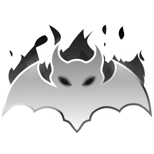 Стикер 20 🦇 Анимированный набор эмоджи с летучими мышами
