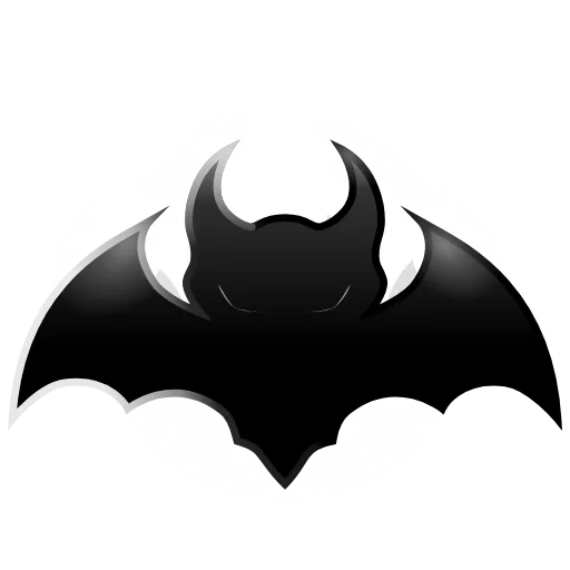 Стикер 26 🦇 Анимированный набор эмоджи с летучими мышами