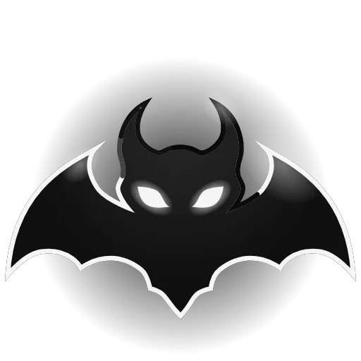 Стикер 23 🦇 Анимированный набор эмоджи с летучими мышами