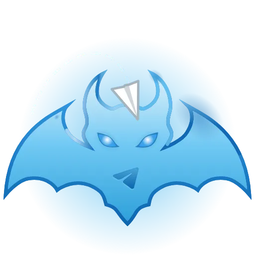 Стикер 33 🦇 Анимированный набор эмоджи с летучими мышами