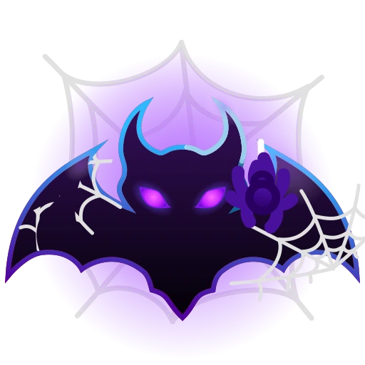 🦇 Стикер «Bats» для Telegram