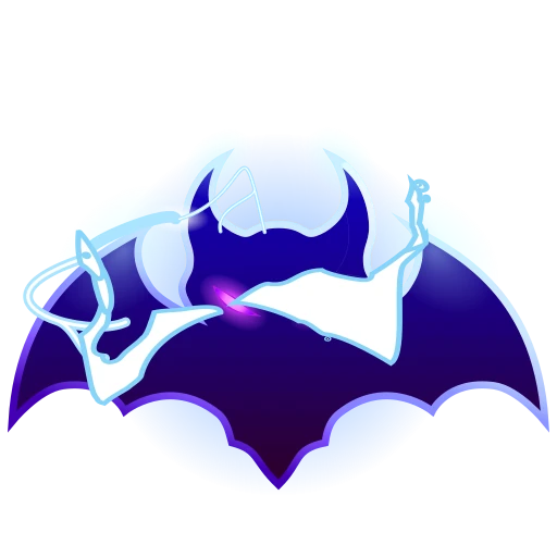 🦇 Стикер «Bats» для Telegram