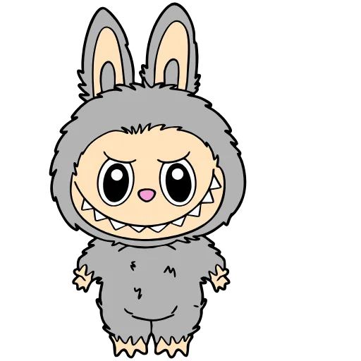 Стикер 15 Labubu