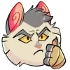 Стикер 36 Lackadaisy Emoji Pack