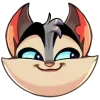 Стикер 13 Lackadaisy Emoji Pack
