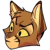 Стикер 45 Lackadaisy Emoji Pack