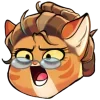 Стикер 32 Lackadaisy Emoji Pack