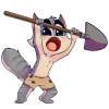 Стикер 61 Lackadaisy Emoji Pack