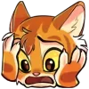 Стикер 4 Lackadaisy Emoji Pack