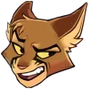 Стикер 44 Lackadaisy Emoji Pack