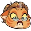 Стикер 31 Lackadaisy Emoji Pack