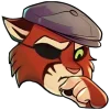 Стикер 30 Lackadaisy Emoji Pack