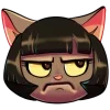 Стикер 6 Lackadaisy Emoji Pack