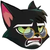Стикер 25 Lackadaisy Emoji Pack