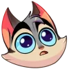 Стикер 15 Lackadaisy Emoji Pack