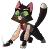 Стикер 60 Lackadaisy Emoji Pack