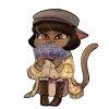 Стикер 55 Lackadaisy Emoji Pack
