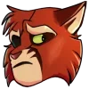 Стикер 26 Lackadaisy Emoji Pack