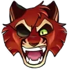 Стикер 28 Lackadaisy Emoji Pack