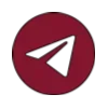 ✉️ Эмодзи «Темно-красные буквы и иконки» для Telegram