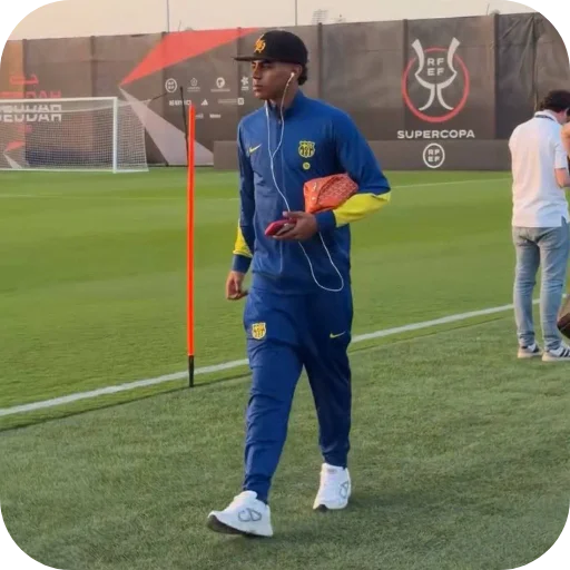 🏟 Стикер «Lamine Yamal Spain Barcelona» для Telegram