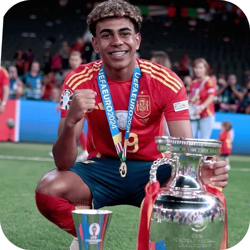 🏟 Стикер «Lamine Yamal Spain Barcelona» для Telegram
