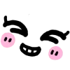 Стикер 6 Large Emoticons