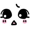 Стикер 23 Large Emoticons