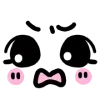 Стикер 16 Large Emoticons