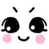 Стикер 13 Large Emoticons