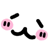 Стикер 48 Large Emoticons
