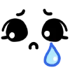 Стикер 31 Large Emoticons