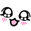 Стикер 8 Large Emoticons