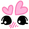 Стикер 21 Large Emoticons