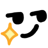 Стикер 52 Large Emoticons